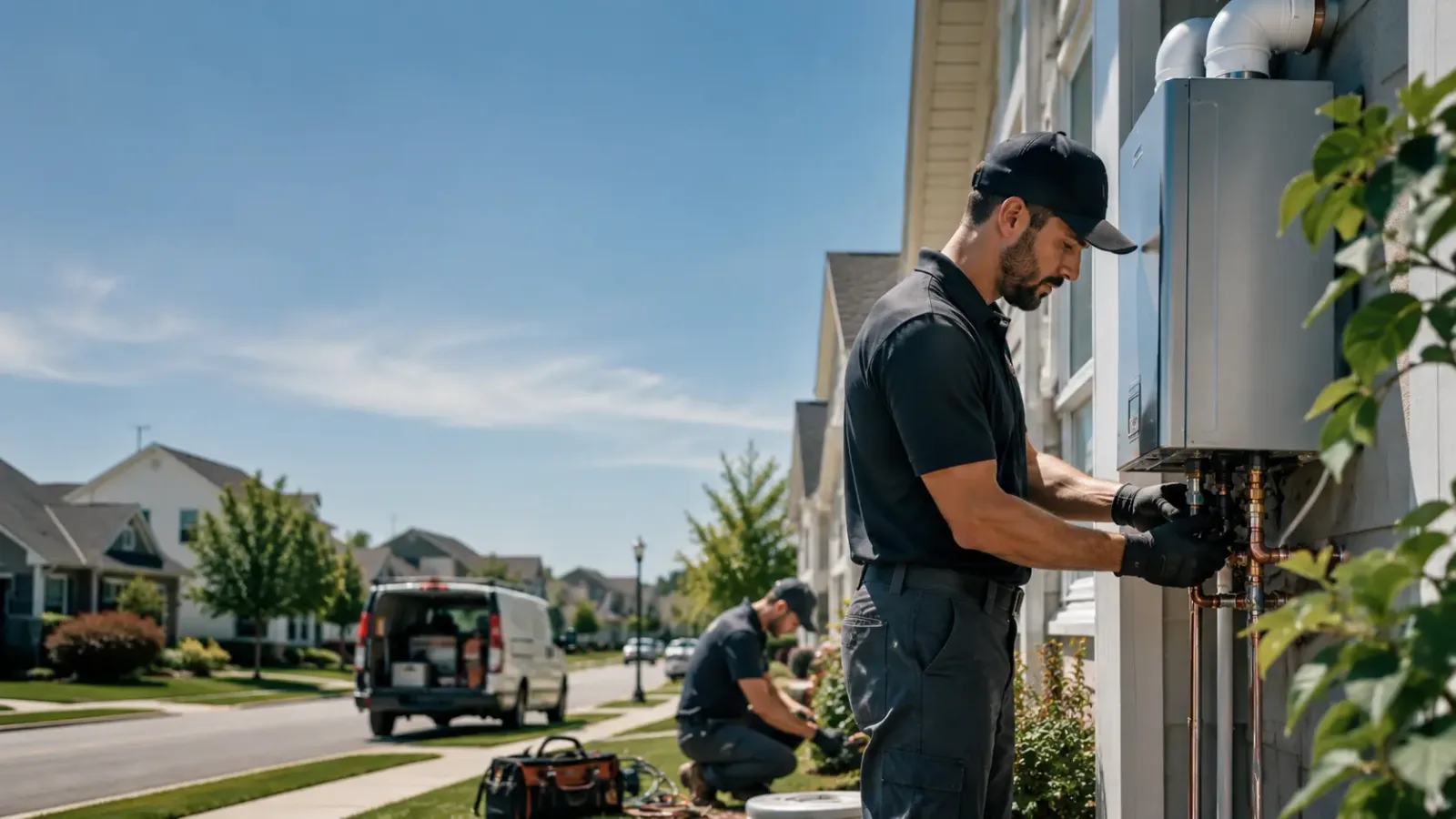 Tankless Water Heater Installation in Denmark, ME